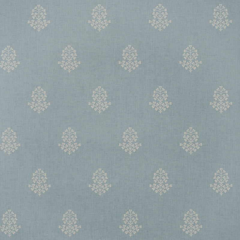 KRAVET COUTURE - COW PARSLEY- SKY - Wallcovering by the Roll SKY
