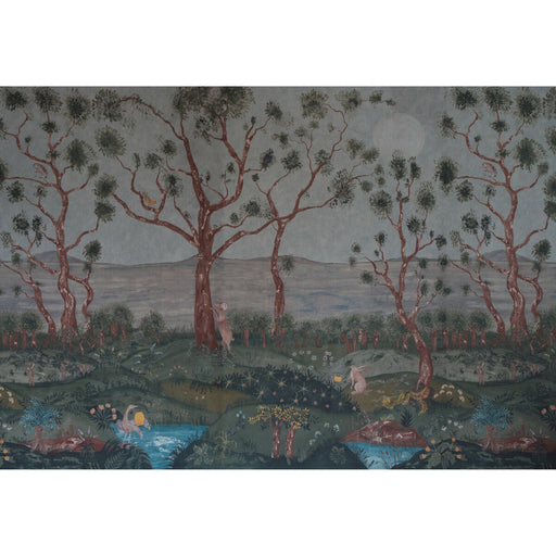 KRAVET COUTURE - LANTERN PARADE- MIDSUMMER - Wallcovering by the EACH MIDSUMMER