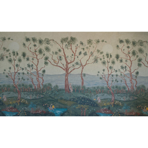 KRAVET COUTURE - LANTERN PARADE- DAWN - Wallcovering by the EACH DAWN