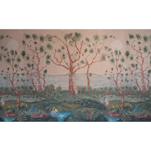 KRAVET COUTURE - LANTERN PARADE- DUSK - Wallcovering by the EACH DUSK