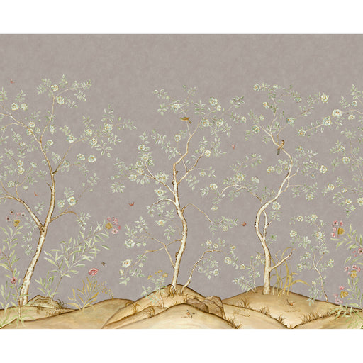 KRAVET COUTURE - SONGBIRD- DAWN - Wallcovering by the EACH DAWN