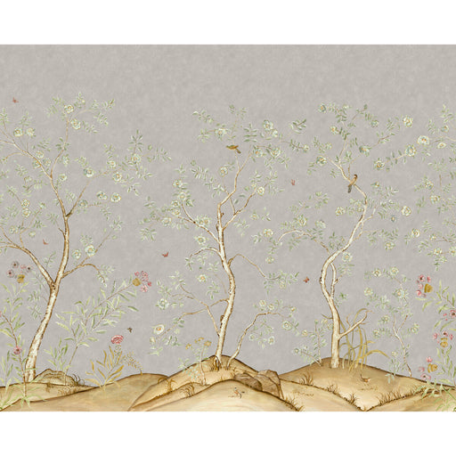 KRAVET COUTURE - SONGBIRD- MIST - Wallcovering by the EACH MIST