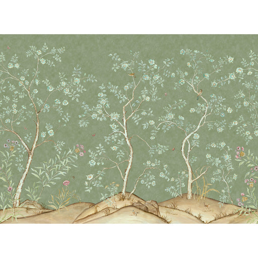KRAVET COUTURE - AMW10082 - SONGBIRD - Wallpaper By the Piece