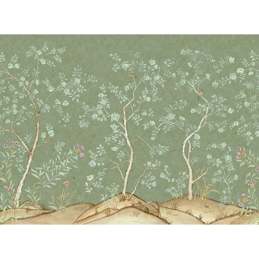 KRAVET COUTURE - SONGBIRD- SPRING - Wallcovering by the EACH SPRING