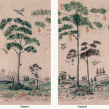 KRAVET COUTURE - MYTHICAL LAND- DAYBREAK - Wallcovering by the Piece
