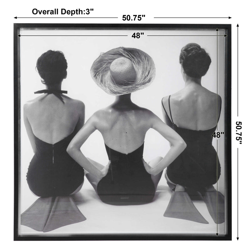 Uttermost Ladies' Swimwear 1959 Fashion Print
