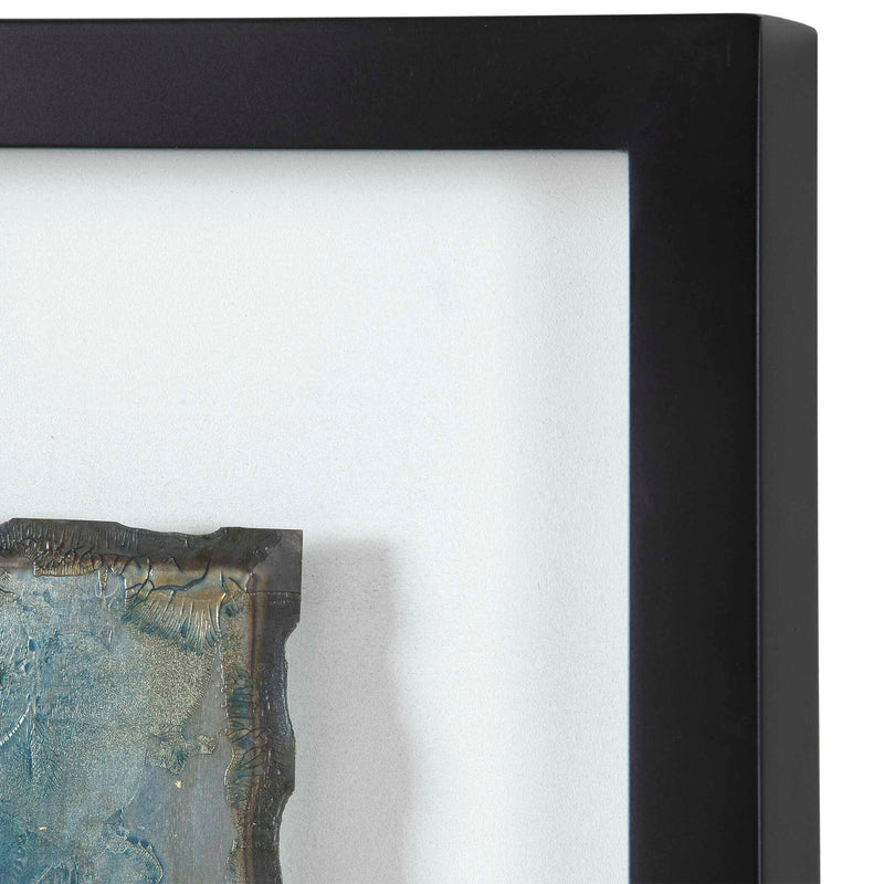 Uttermost Glimmering Agate Abstract Prints Set/2