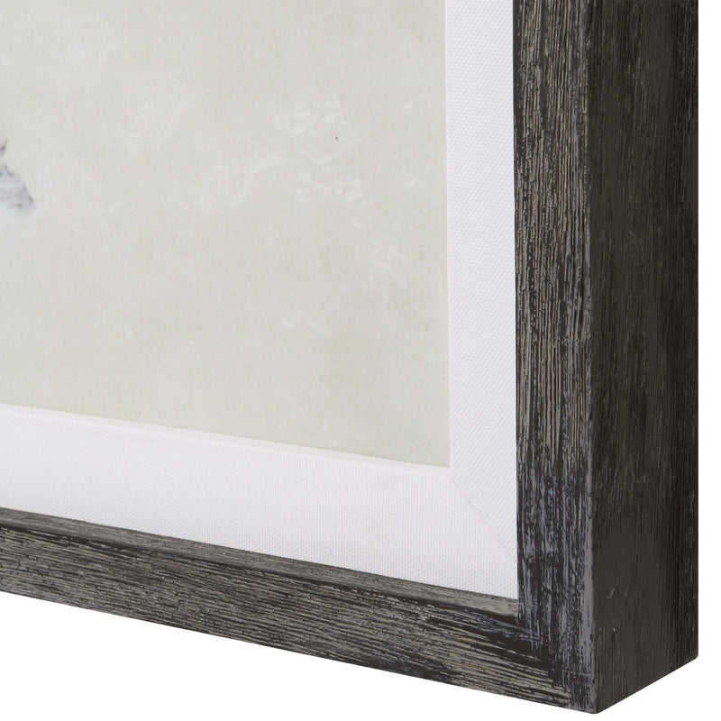 Uttermost Graphite Horizon Framed Prints Set/3
