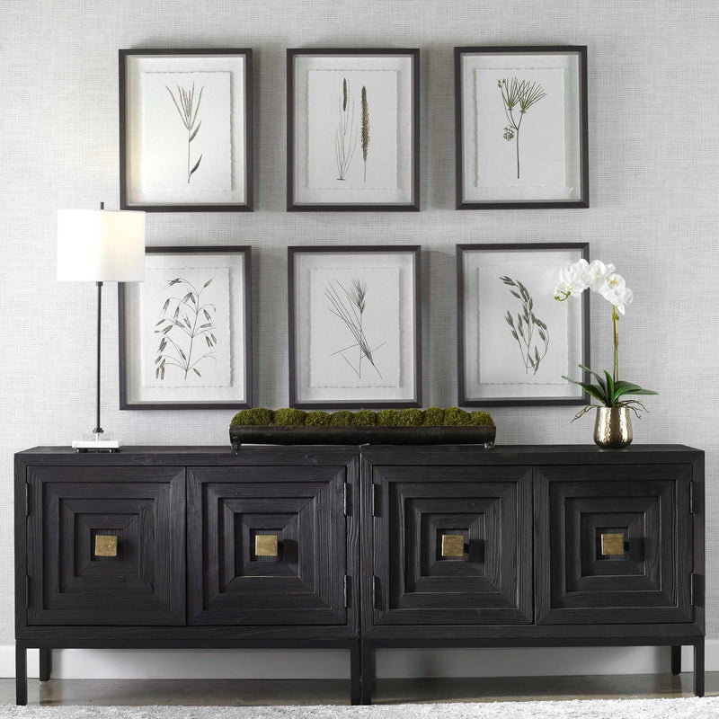 Uttermost Forest Finds Framed Prints Set/6