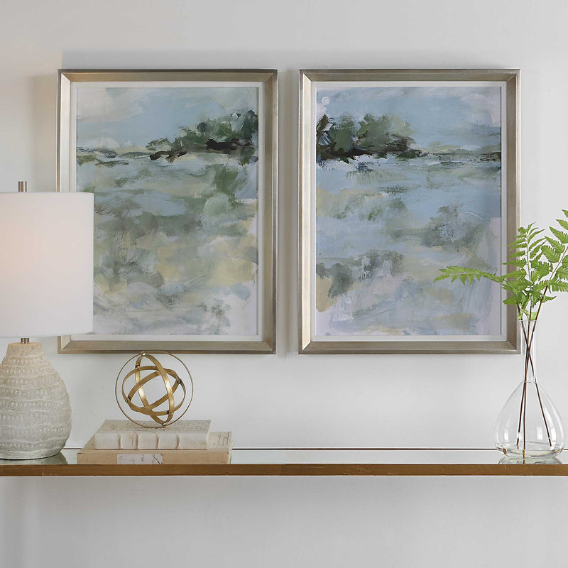 Uttermost Far Away View Framed Prints Set/2