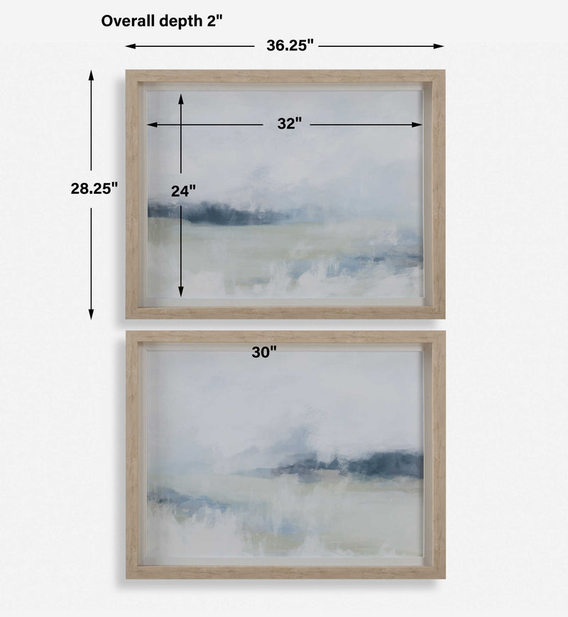 Uttermost Breezy Vista Framed Prints Set/2