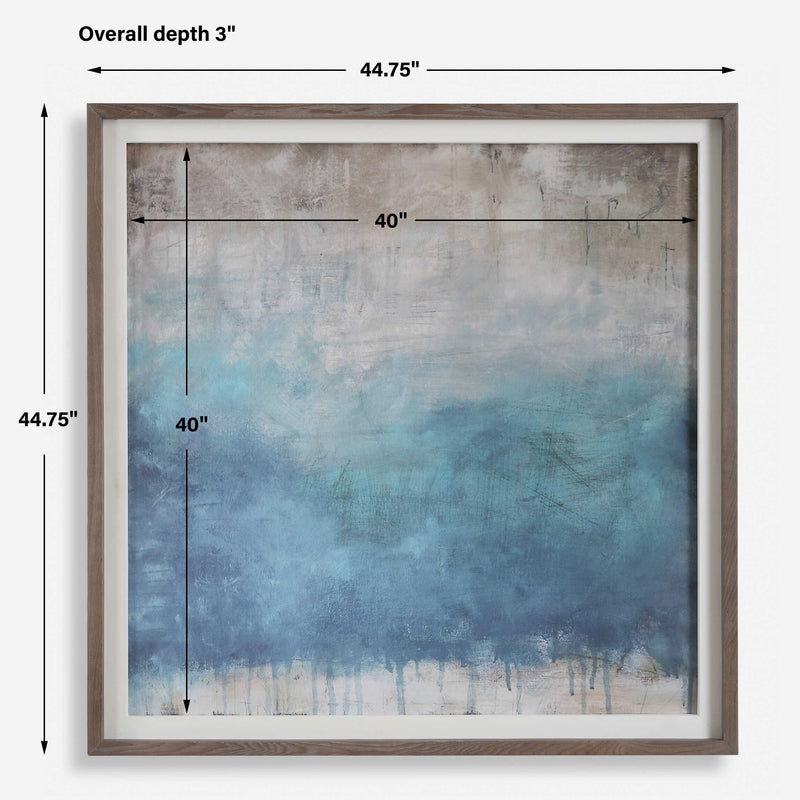 Uttermost Serenity Paused Framed Abstract Print