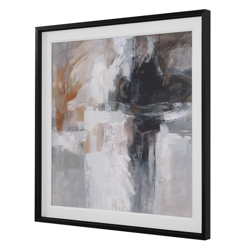 Uttermost Wings Neutral Abstract Framed Print