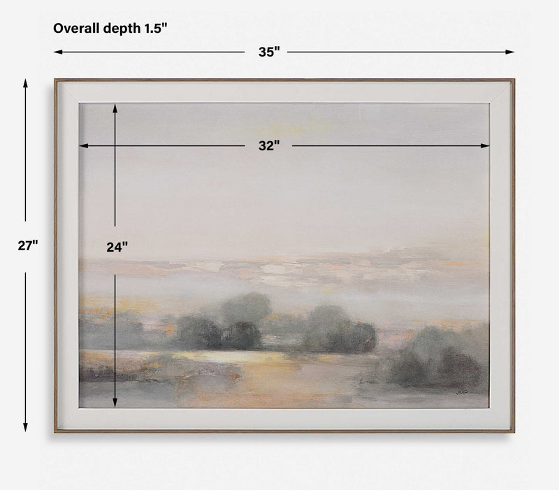 Uttermost Atmospheric Neutral Landscape Print