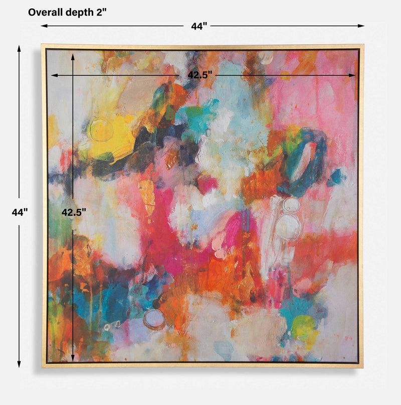 Uttermost A Colorful Mindset Framed Abstract Art