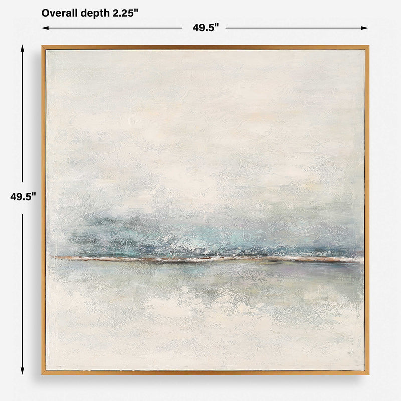 Uttermost Foggy Morning Abstract Art