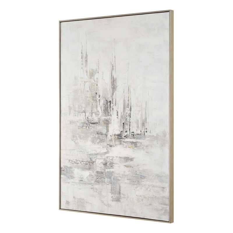 Uttermost Hours In Silence Abstract Art