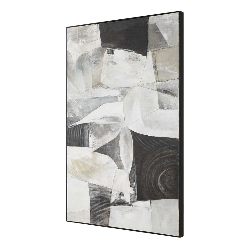 Uttermost Folding Time Framed Abstract Art