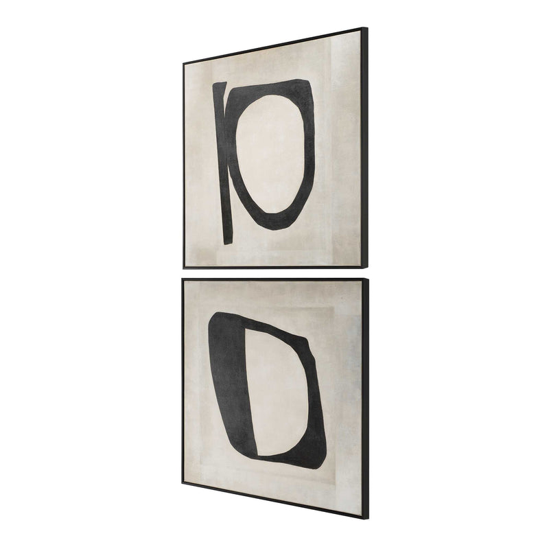 Uttermost Characters Abstract Art Set/2