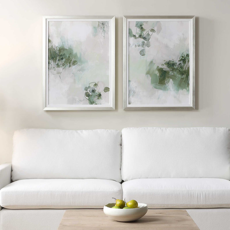 Uttermost Heat Of The Moment Hand Painted Canvas