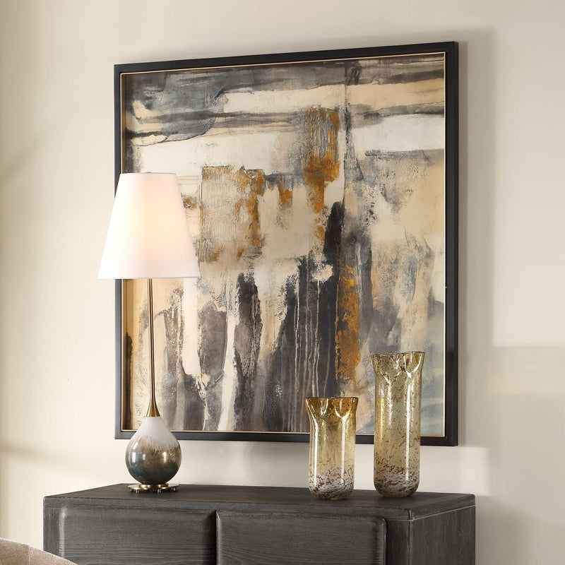 Uttermost Landslide Framed Abstract Print