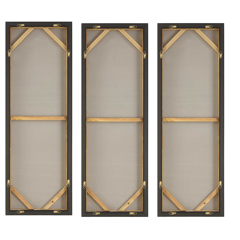 Uttermost Smoke Break Hand Painted Modern Art Set/3