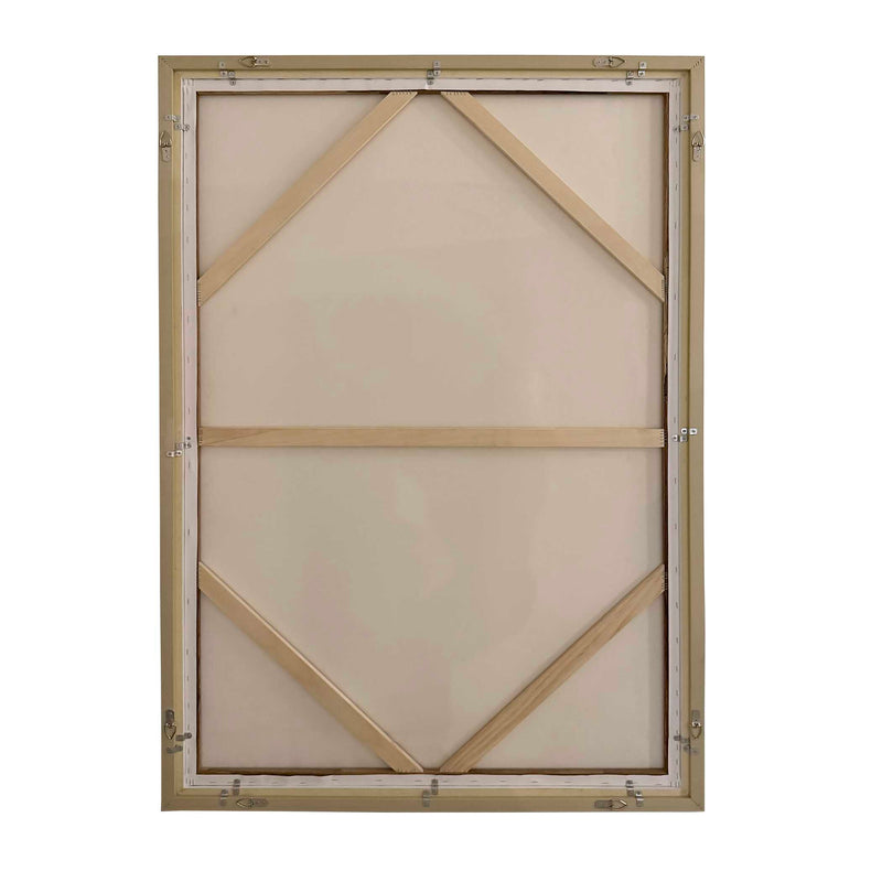 Uttermost Bluster Framed Abstract Canvas