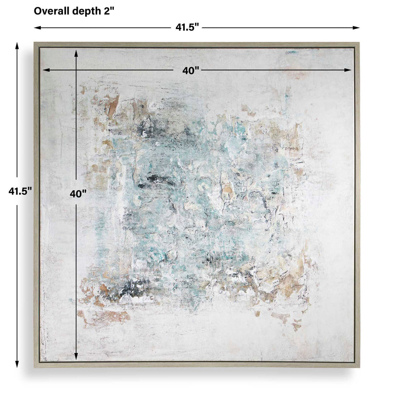 Uttermost Find Me Here Abstract Framed Canvas Art