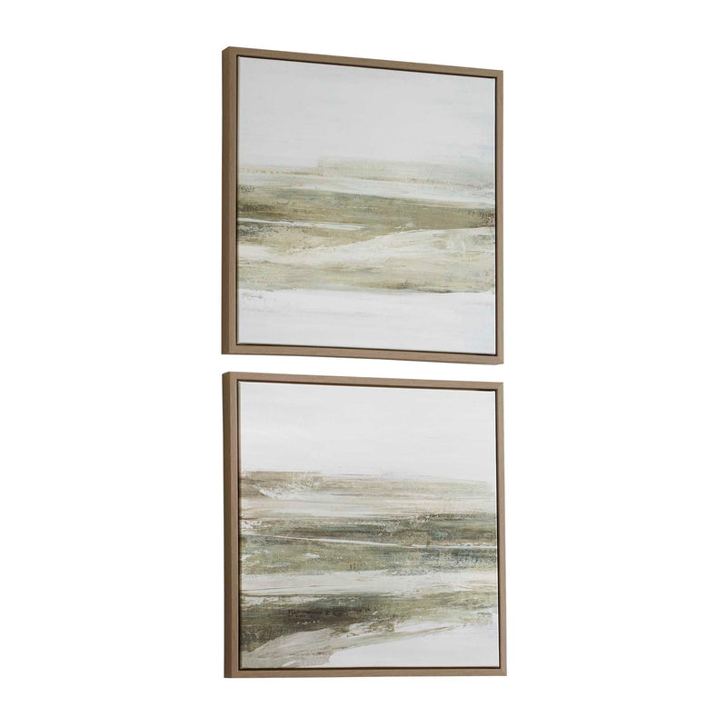 Uttermost All Of A Sudden Framed Canvases Set/2