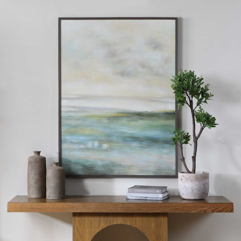 Uttermost Awakening Hand Painted Landscape Art