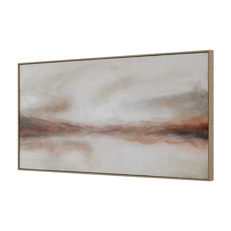 Uttermost Haze In The Horizon Landscape Painting