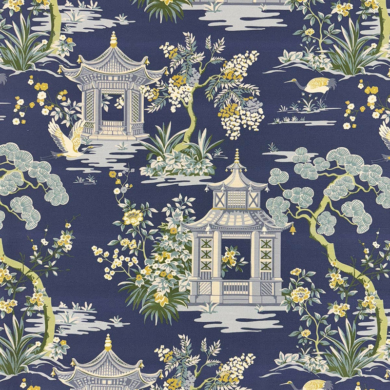 ATERI - COBALT - Mag Fabrics - Fabric By The Yard