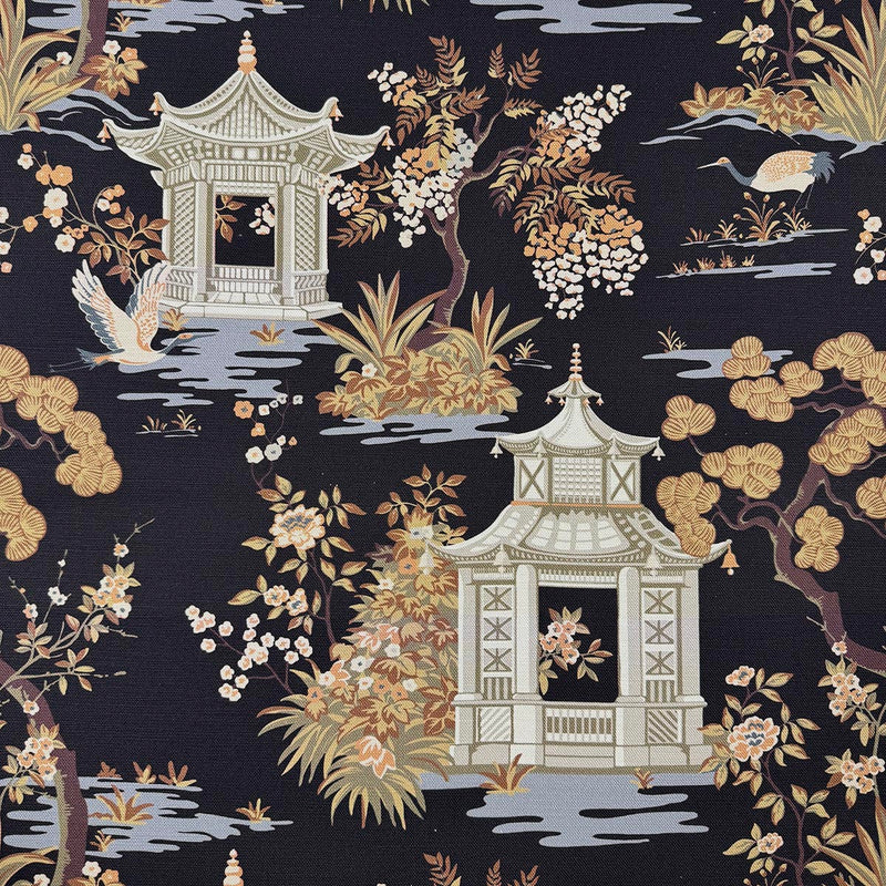 ATERI - MIDNIGHT - Mag Fabrics - Fabric By The Yard