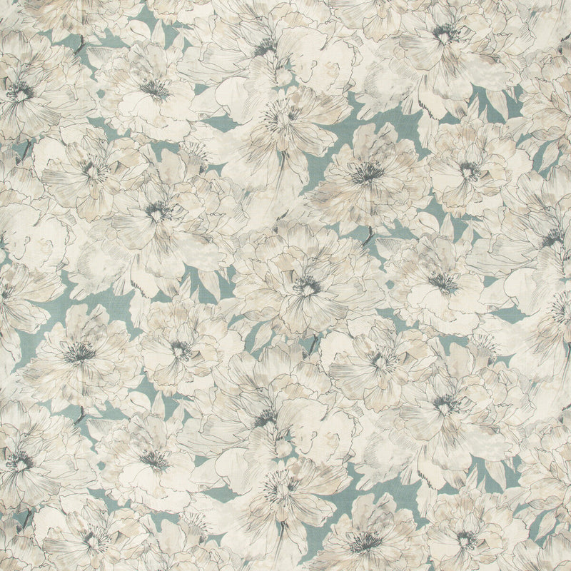 KRAVET COUTURE - AYRLIES- SOFT BLUE - Fabric by the Yard SOFT BLUE