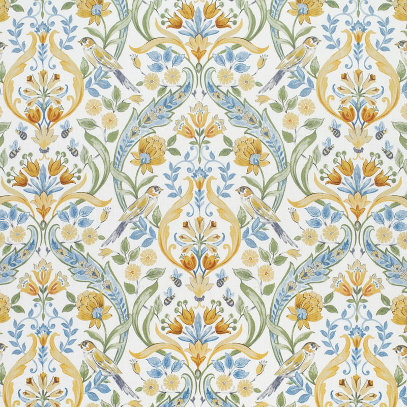 Annalise - Lemon - 29 Park - Fabric by the Yard
