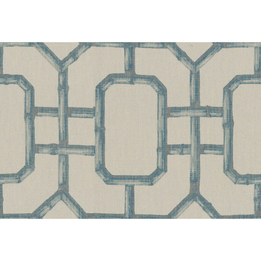 KRAVET COUTURE - BAMBU FRET- CIEL - Fabric by the Yard CIEL