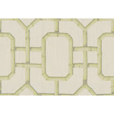 KRAVET COUTURE - BAMBU FRET- CELERY - Fabric by the Yard