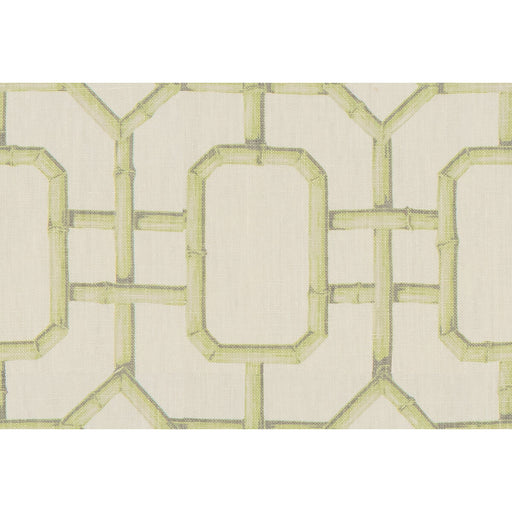KRAVET COUTURE - BAMBU FRET- CELERY - Fabric by the Yard CELERY