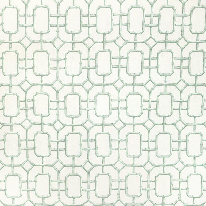 KRAVET COUTURE - BAMBU FRET- LEEK - Fabric by the Yard LEEK