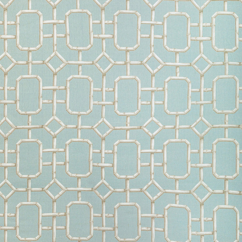 KRAVET COUTURE - BAMBU FRET- DELFT - Fabric by the Yard DELFT