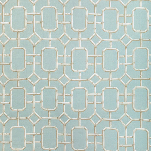 KRAVET COUTURE - BAMBU FRET- DELFT - Fabric by the Yard DELFT