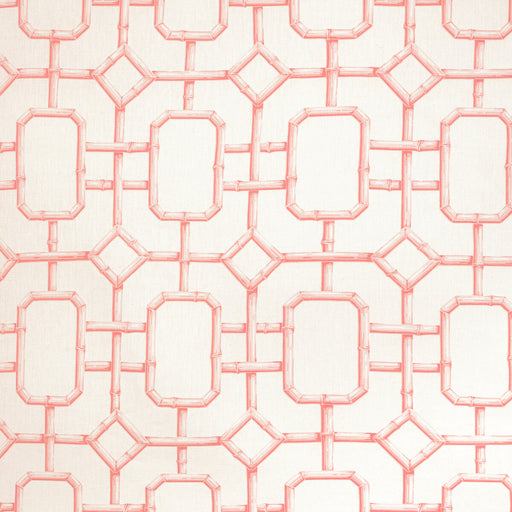 KRAVET COUTURE - BAMBU FRET- CORAL - Fabric by the Yard CORAL