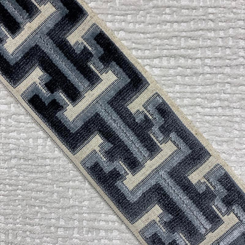BANKS TAPE - FOSSIL - Mag Fabrics - Trim By The Yard