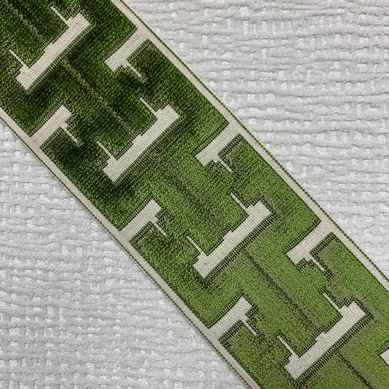 BANKS TAPE - LIME - Mag Fabrics - Trim By The Yard
