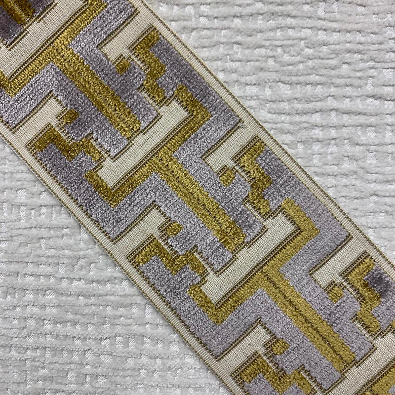 BANKS TAPE - SLATE - Mag Fabrics - Trim By The Yard
