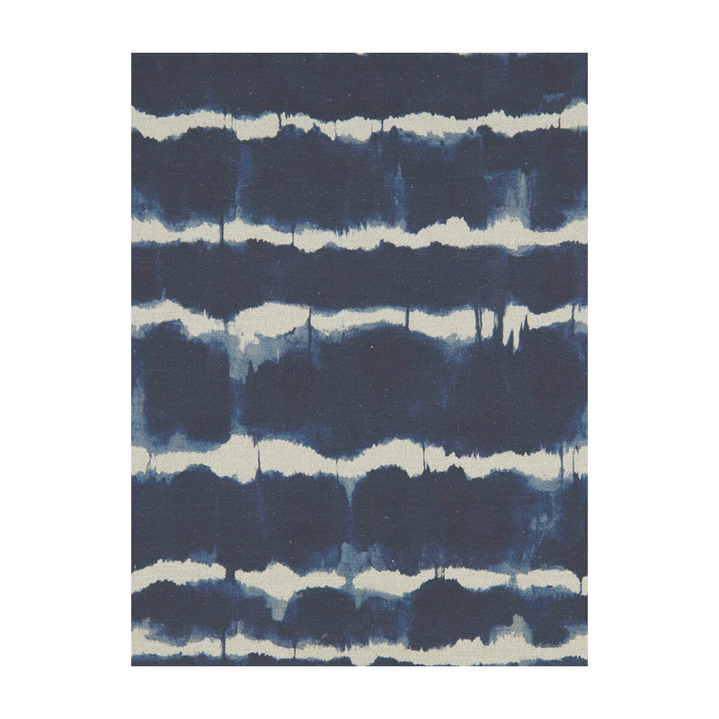KRAVET COUTURE - BATURI- INDIGO - Fabric by the Yard INDIGO
