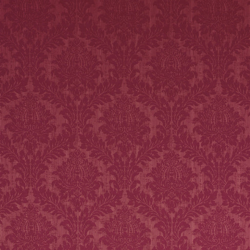G P & J BAKER - LYDFORD DAMASK- RUBY - Fabric by the Yard RUBY