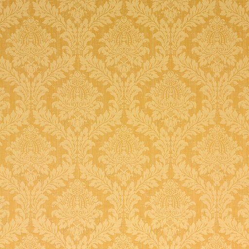 G P & J BAKER - LYDFORD DAMASK- GILT - Fabric by the Yard GILT