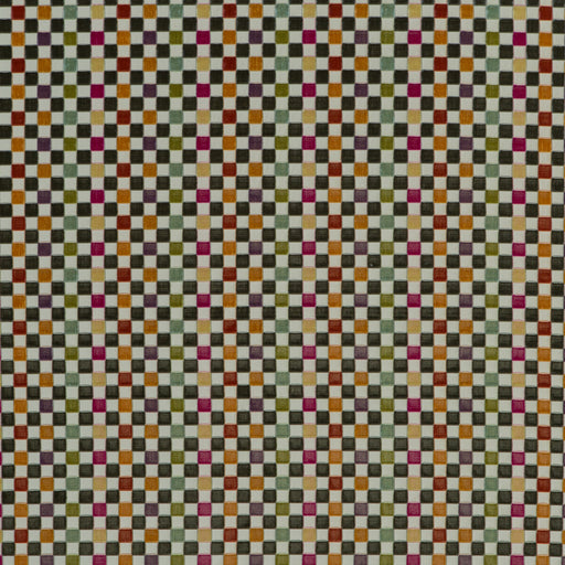 G P & J BAKER - CLARENDON SMALL CHECK- MULTI - Fabric by the Yard MULTI