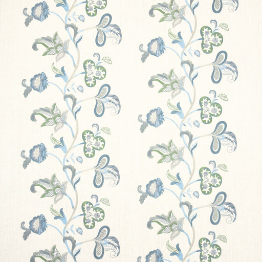 G P & J BAKER - CAWDOR- TEAL - Fabric by the Yard TEAL